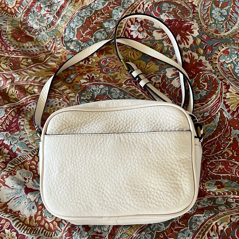 J. Crew Leather Camera Bag